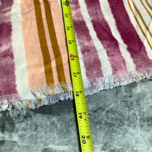 Shade & Shore Casual striped, cropped shirt button up size Small. NWT - Picture 7 of 8